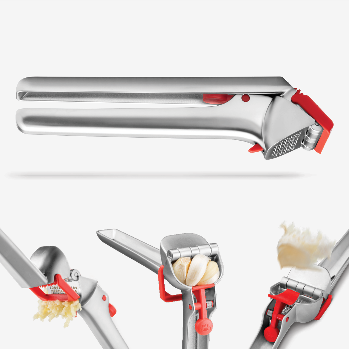Garject Self-Cleaning Garlic Press