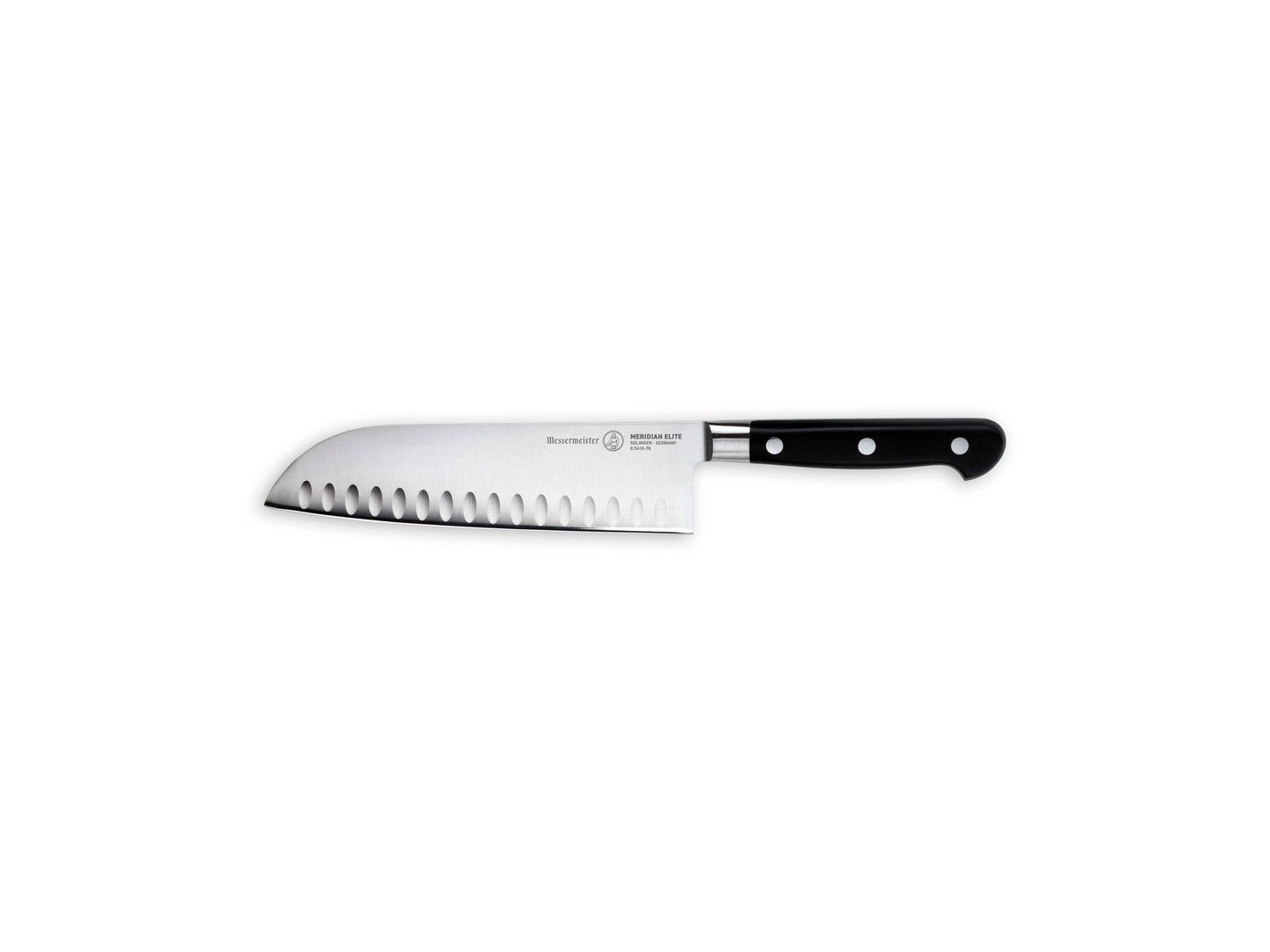 Messermeister 7" Meridian Elite, Kullenschliff Santoku
