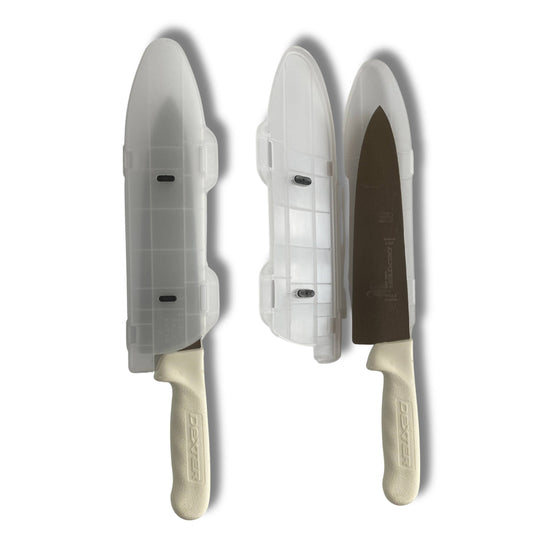 10" Blade Guard Knife Blade Cover - Non-Slip, Dishwasher Safe Sheath
