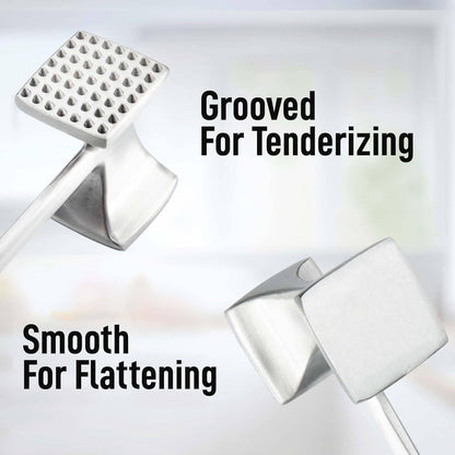 Zulay, Dual Sided Heavy Duty Meat Hammer Tenderizer