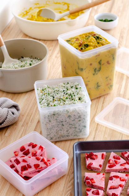 W&P Freezer Cube Storage Containers