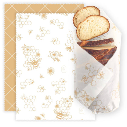 Nectar & Nest, XL Beeswax Bread Wraps