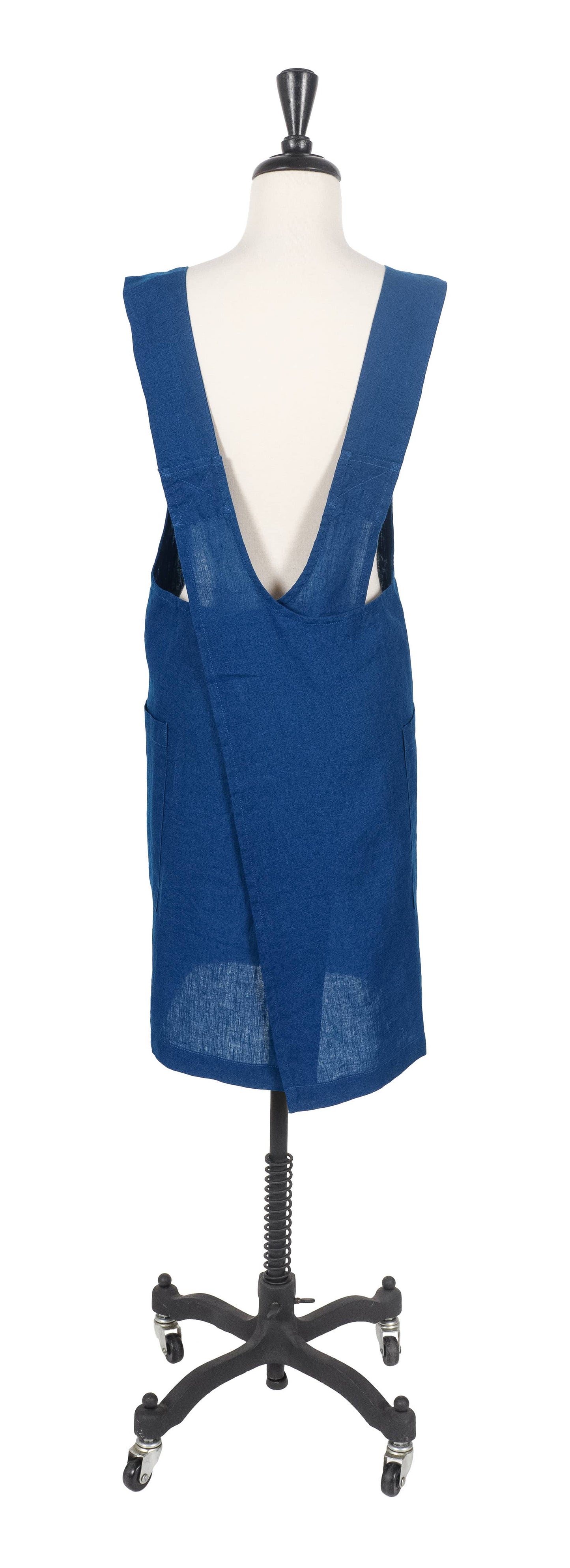 KAF Home, Stone Washed Linen Cross Back Smock Apron