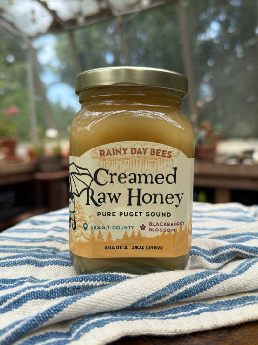 Rainy Day Bees - Pure Puget Sound Creamed Honey