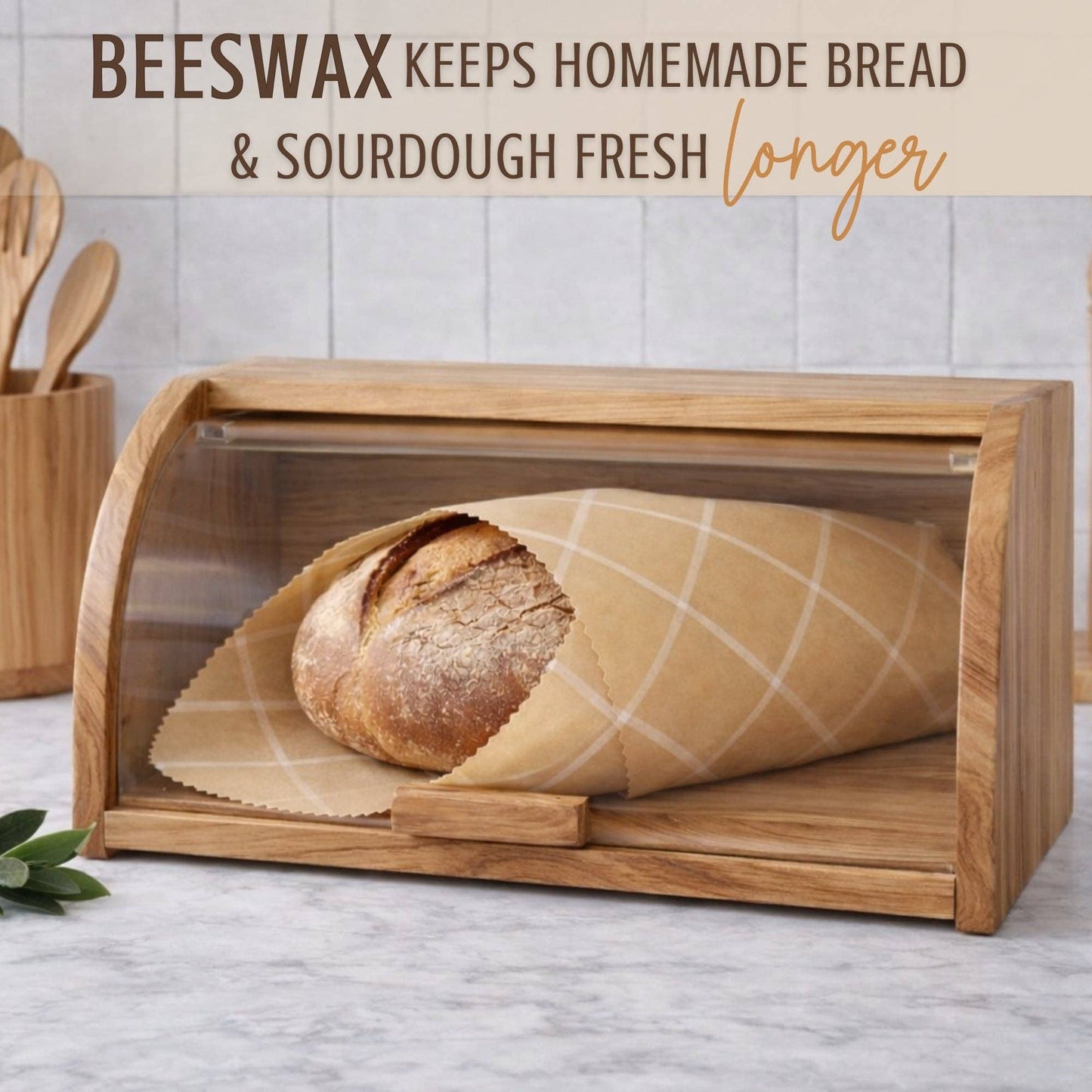 Nectar & Nest, XL Beeswax Bread Wraps