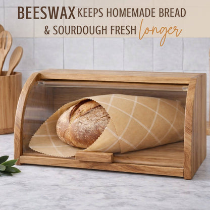 Nectar & Nest, XL Beeswax Bread Wraps