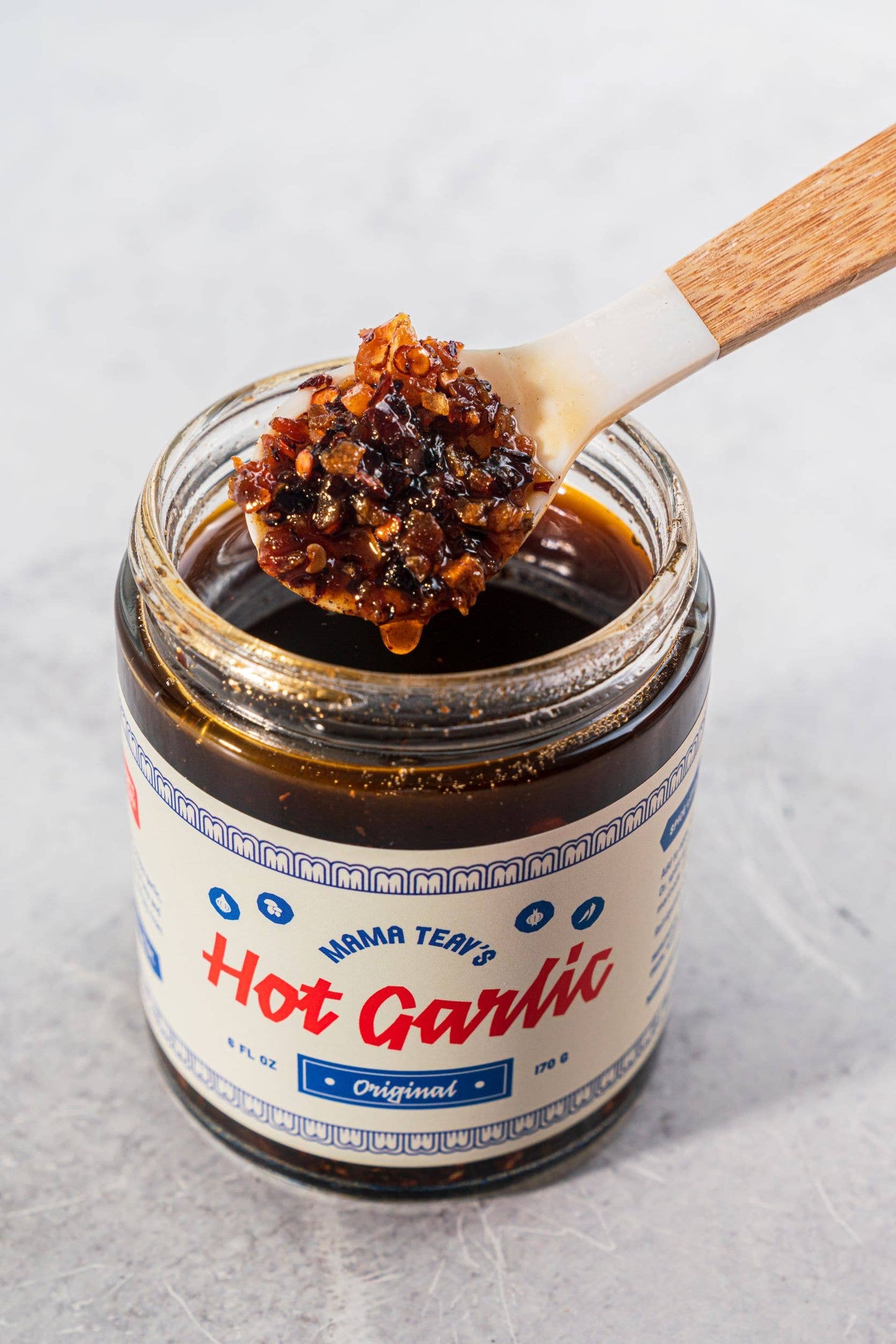Mama Teav's Hot Garlic Chili Crisp - ORIGINAL