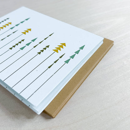 Gingerly Press, Pine Grove Folding Card