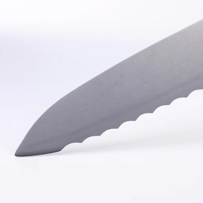 Messermeister 8" Custom, Offset Scalloped Knife