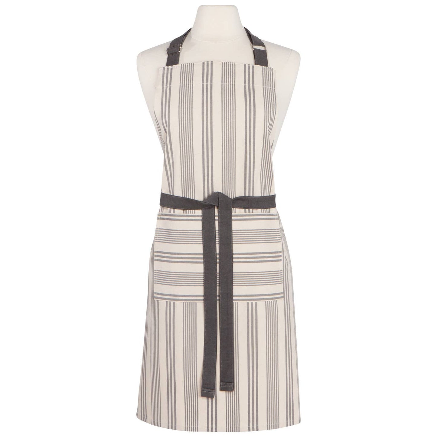 Now Designs, Pencil Stripe Gray  Chef Apron