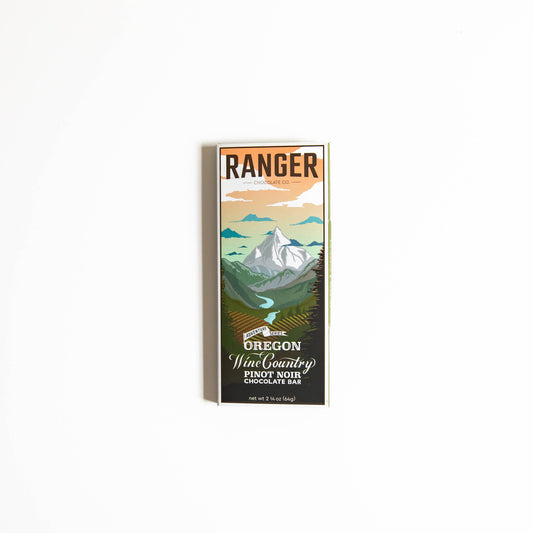 Ranger Chocolate Co., Oregon Wine Country, Pinot Noir Chocolate Bar