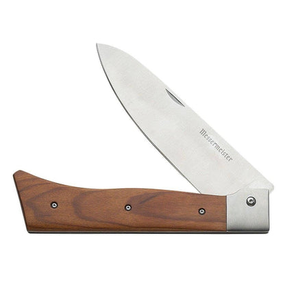 Messermeister 6" Adventure Chef's Folding Camp Knife / Maple
