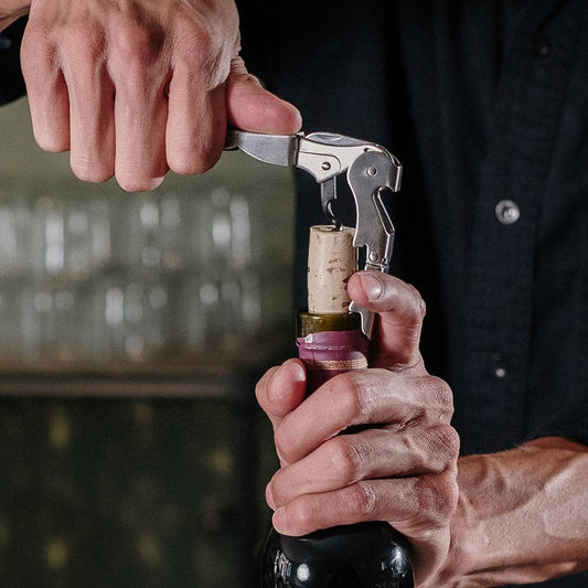 Wine Opener, Stainless Steel & Black