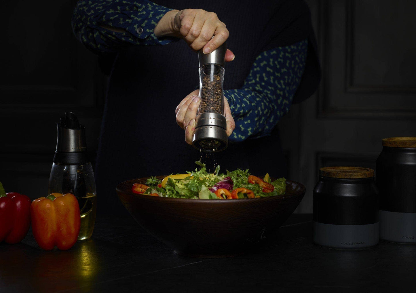 Cole & Mason Derwent Pepper Mill, Gunmetal