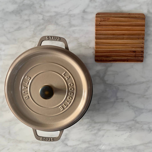 Ironwood, Acacia Trivet 6.5" x 6.5"