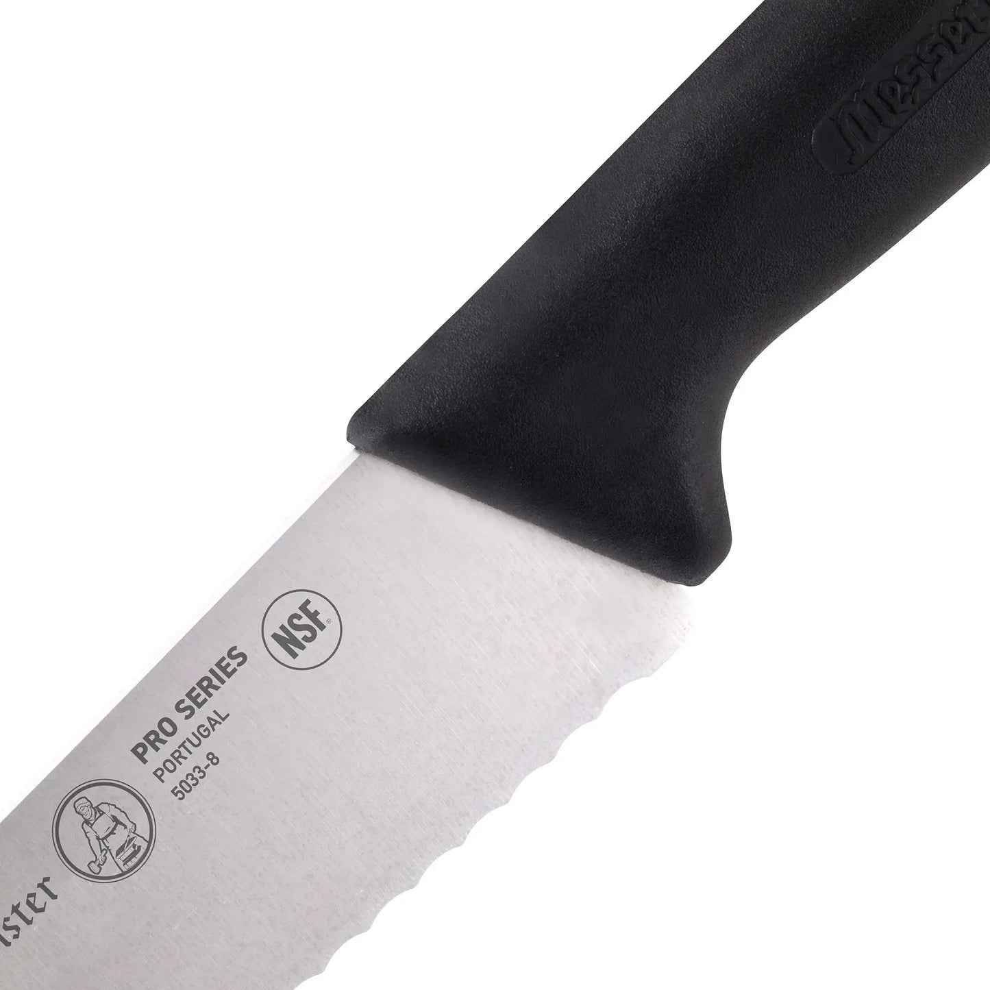 Messermeister Pro Series Scalloped Bread Knife - Round Tip - 10”
