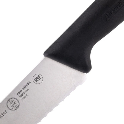 Messermeister Pro Series Scalloped Bread Knife - Round Tip - 10”
