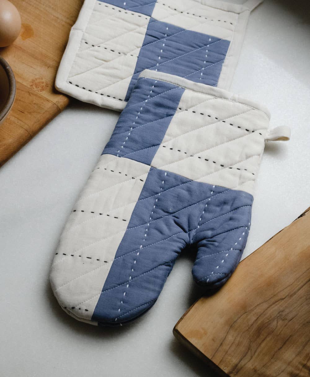 Anchal Quilted Oven Mitts