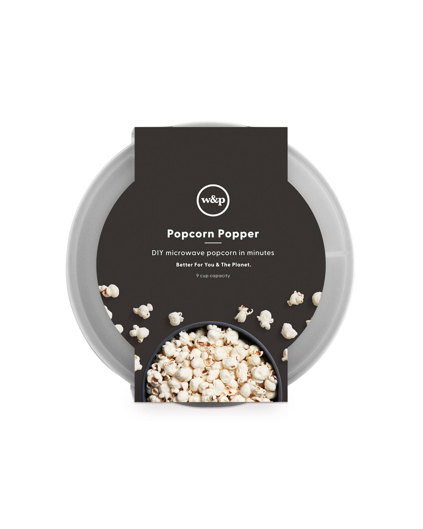 W&P Standard Size Popcorn Popper - Silicone Reusable Maker