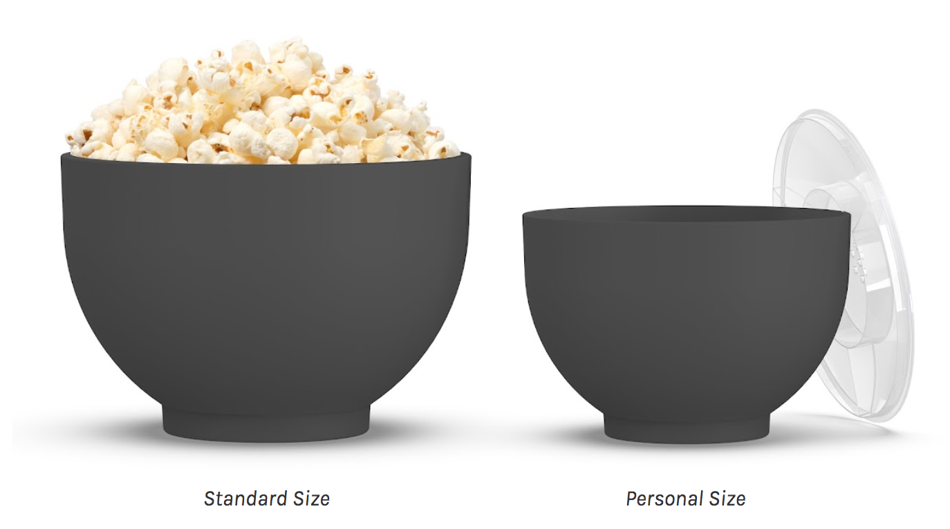 W&P Personal Size Popcorn Popper - Silicone Reusable Maker