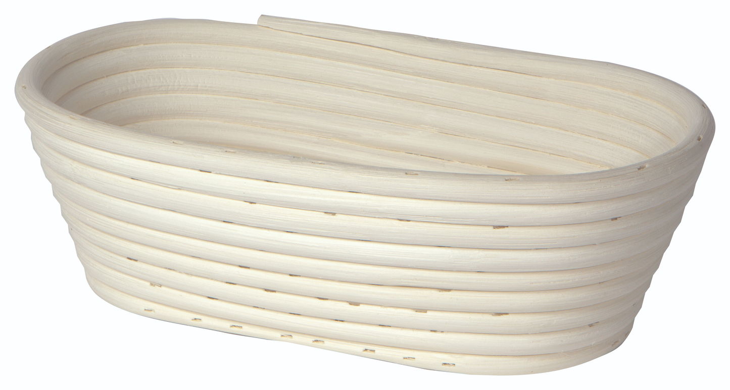 Banneton Bread Proofing Basket, Oval 10 inch
