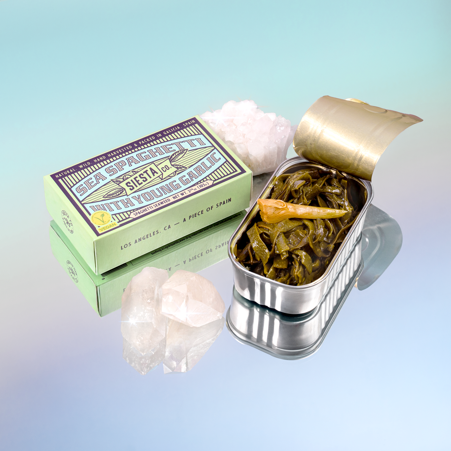 Siesta - Spaghetti Seaweed with Young Garlic