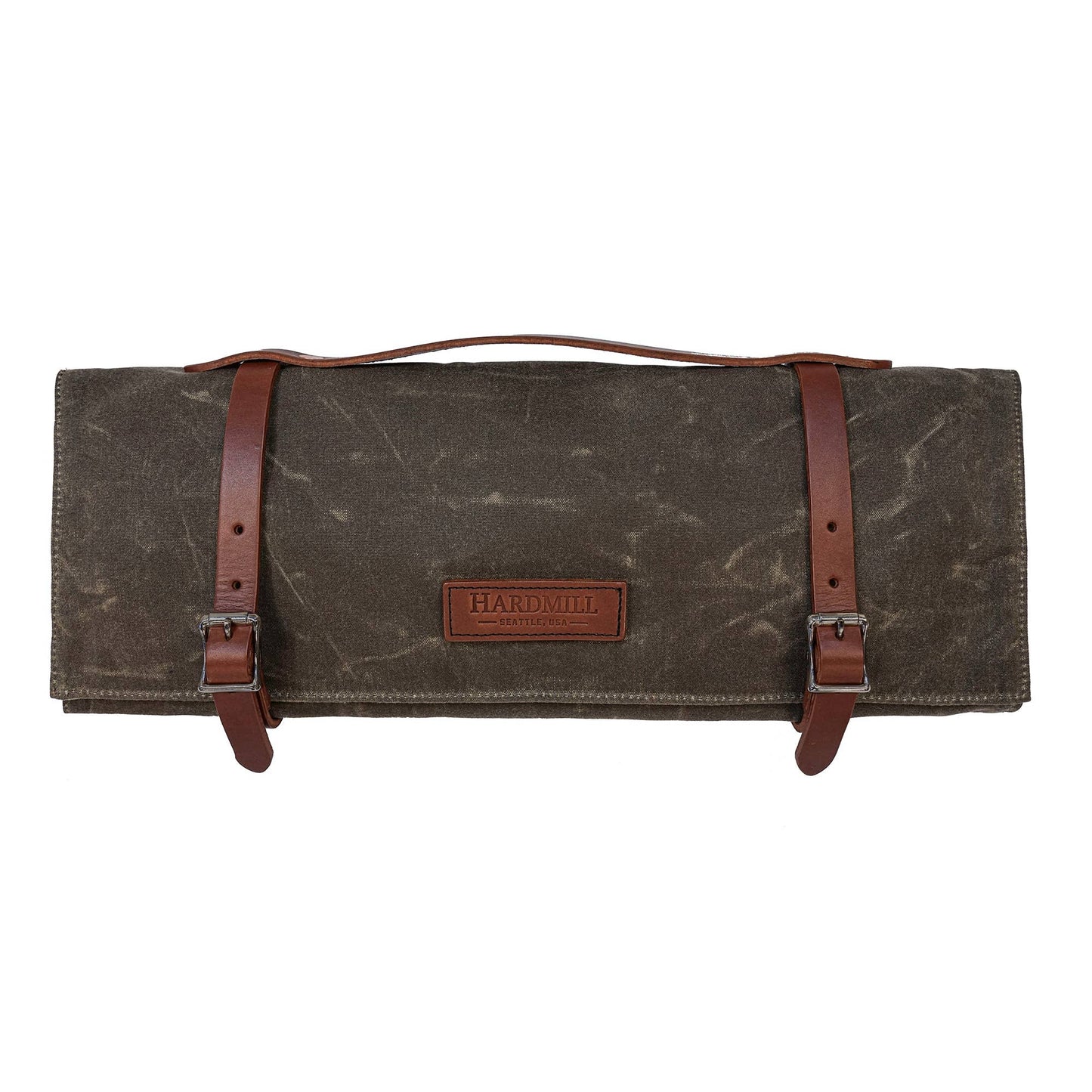 Hardmill, Waxed Canvas Knife Roll