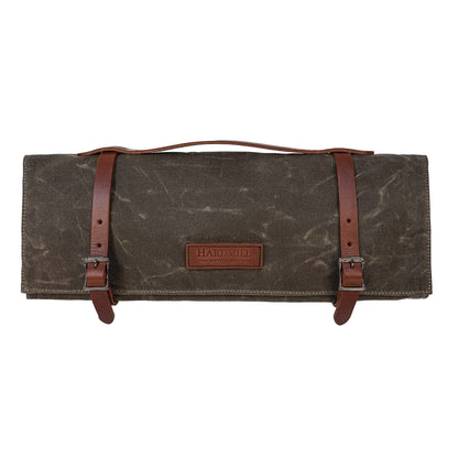 Hardmill, Waxed Canvas Knife Roll