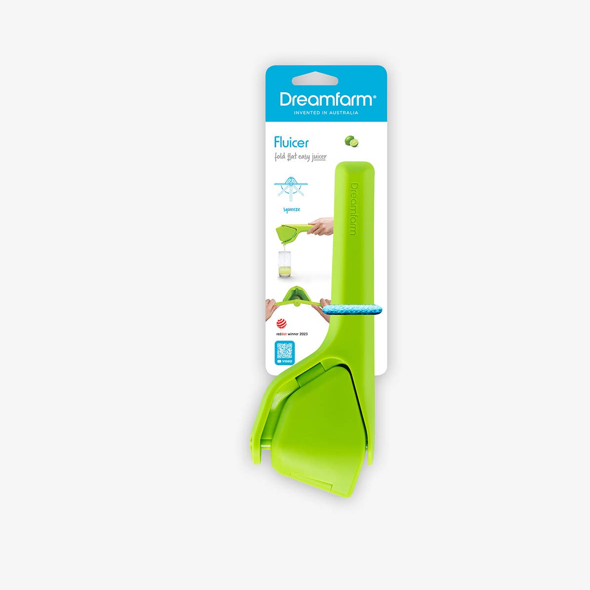 Fluicer Easy Squeeze Space-Saving Juicer
