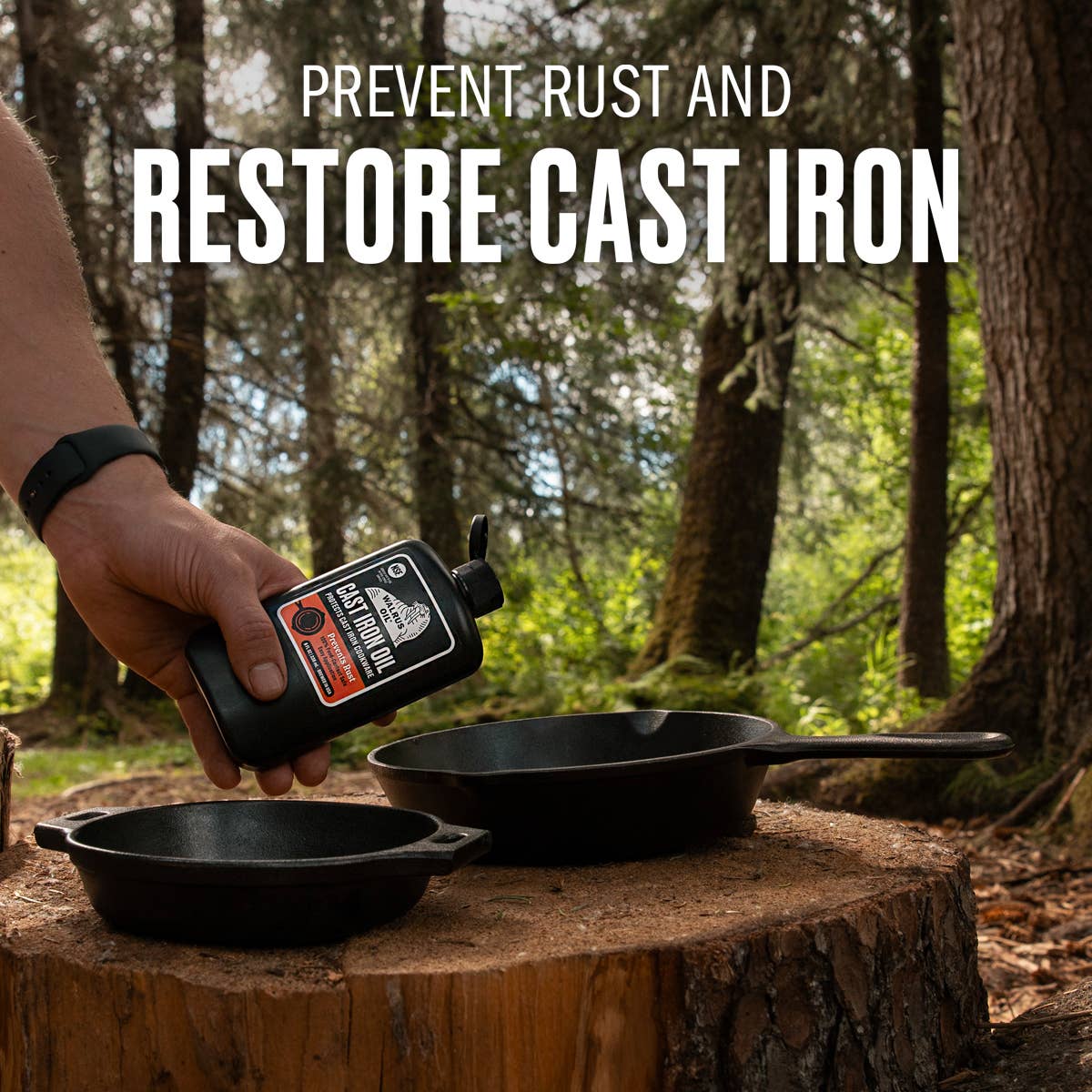 Walrus Oil - Cast Iron Oil, 8oz