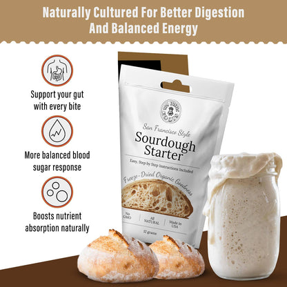 My Rustic Roots, Organic Sourdough Starter Culture