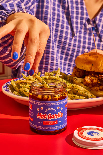 Mama Teav's Hot Garlic Chili Crisp - MILD
