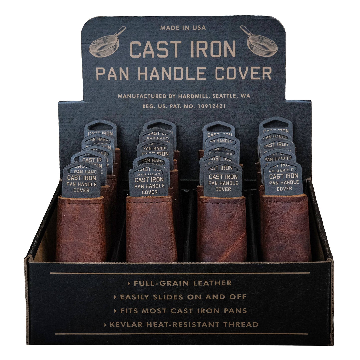 Hardmill Cast Iron Pan Handle Cover (standard)