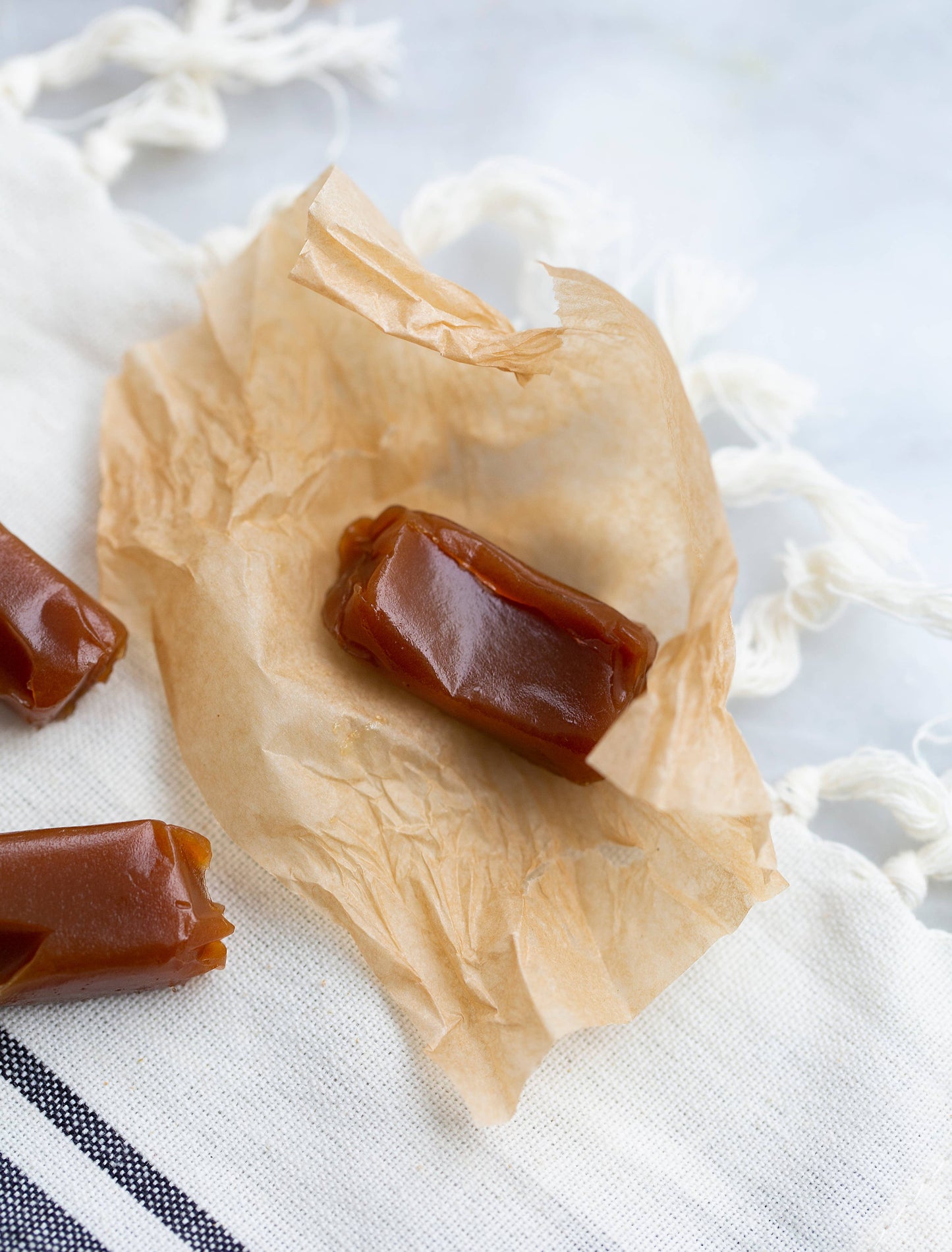 San Juan Island Sea Salt, Salted Honey Caramels