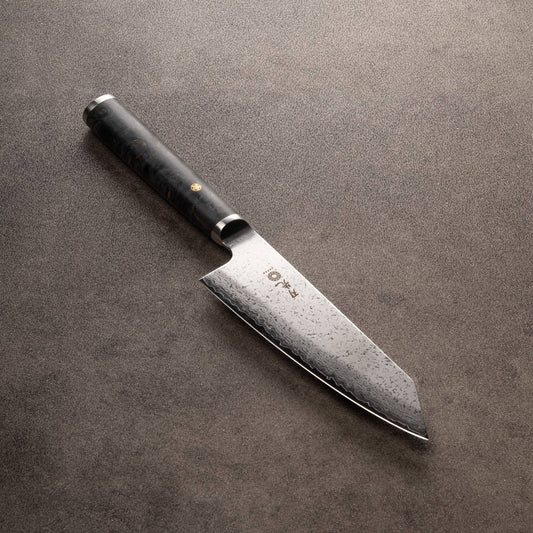 Hazaki Pro Santoku, Maple Burl handle