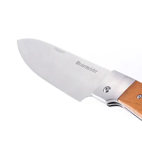 Messermeister 6" Adventure Chef's Folding Camp Knife / Maple