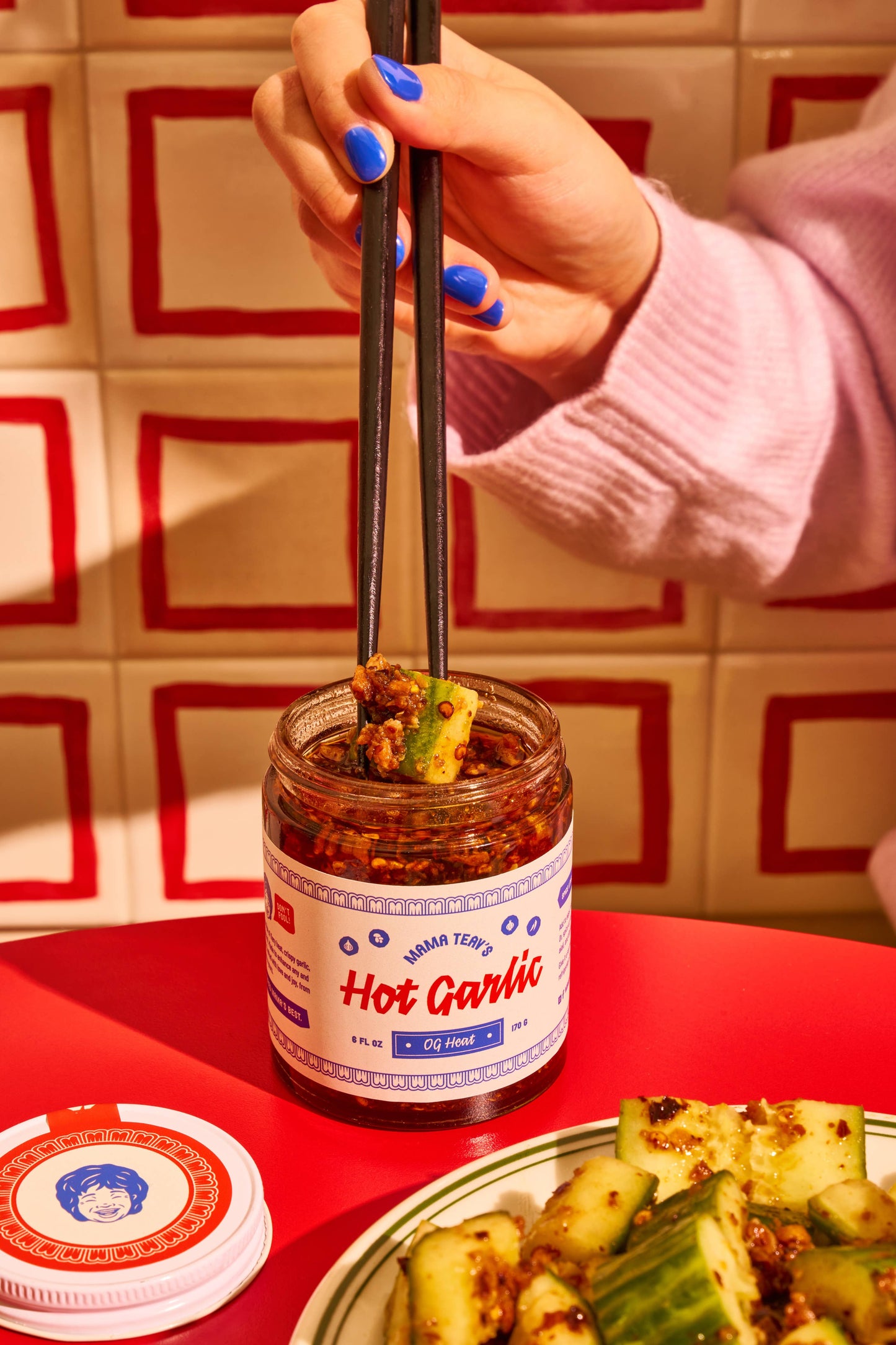 Mama Teav's Hot Garlic Chili Crisp - ORIGINAL