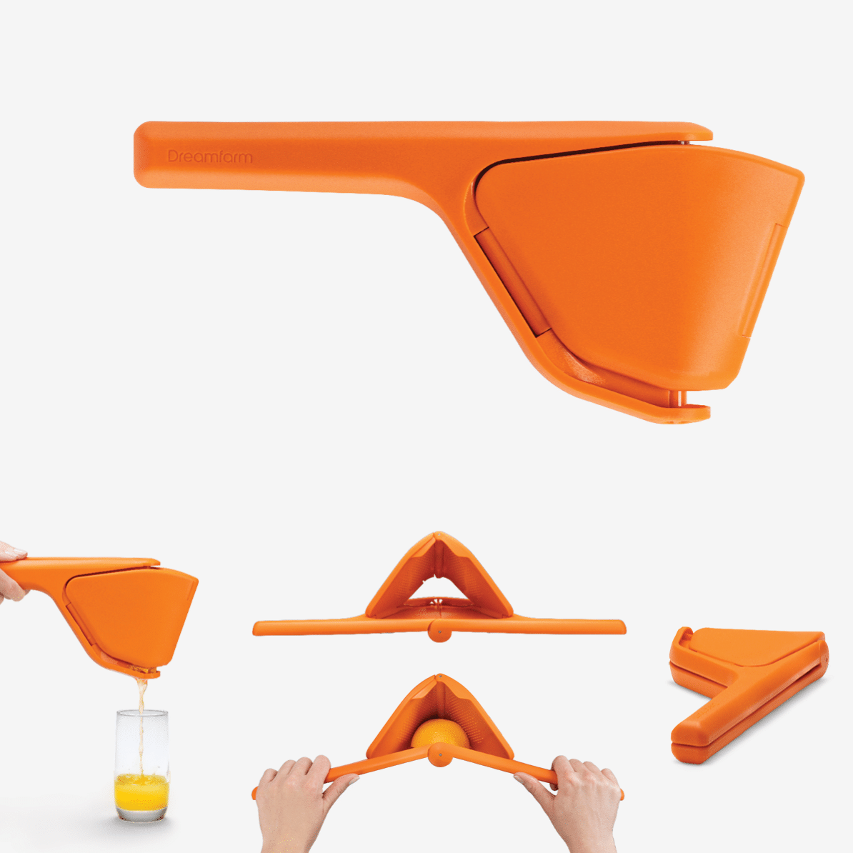 Fluicer Easy Squeeze Space-Saving Juicer