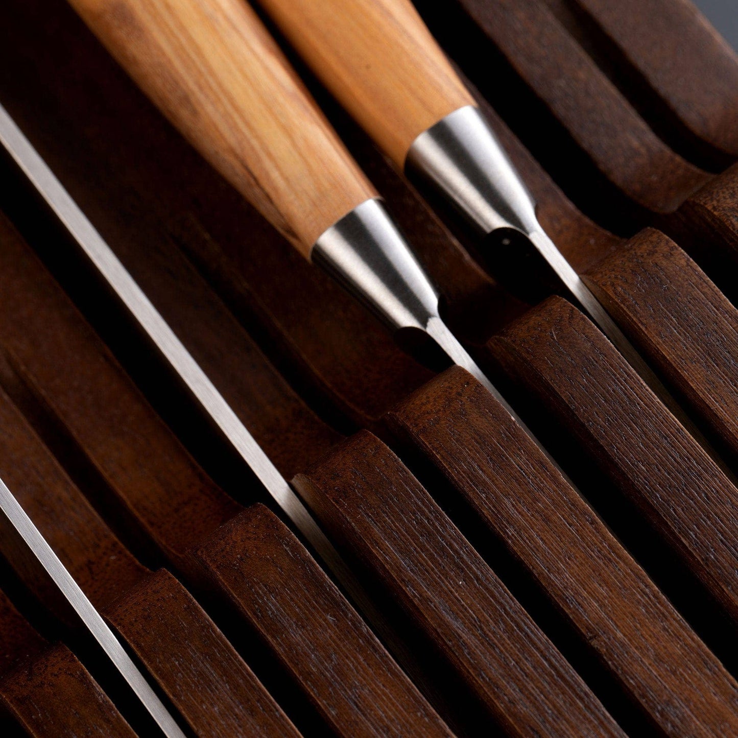 Acacia In-Drawer Knife Holder - 11 Slot