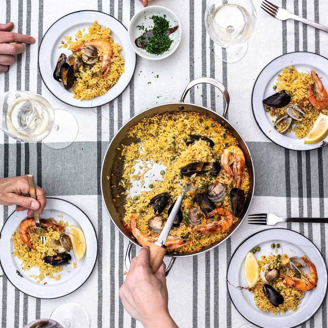 De Buyer - MINERAL B Carbon Steel Paella Pan