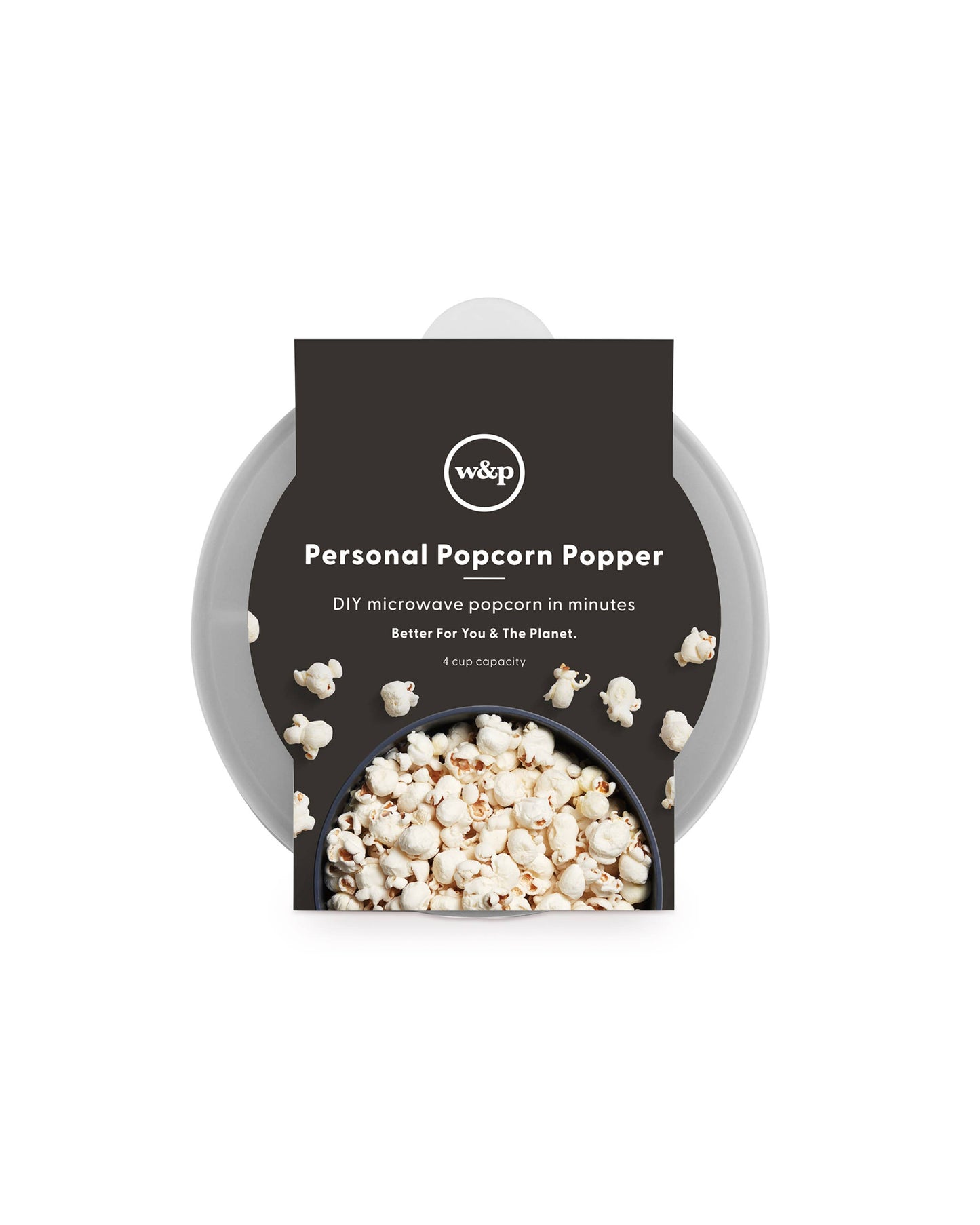 W&P Personal Size Popcorn Popper - Silicone Reusable Maker