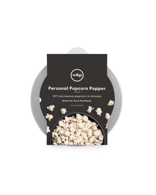 W&P Personal Size Popcorn Popper - Silicone Reusable Maker
