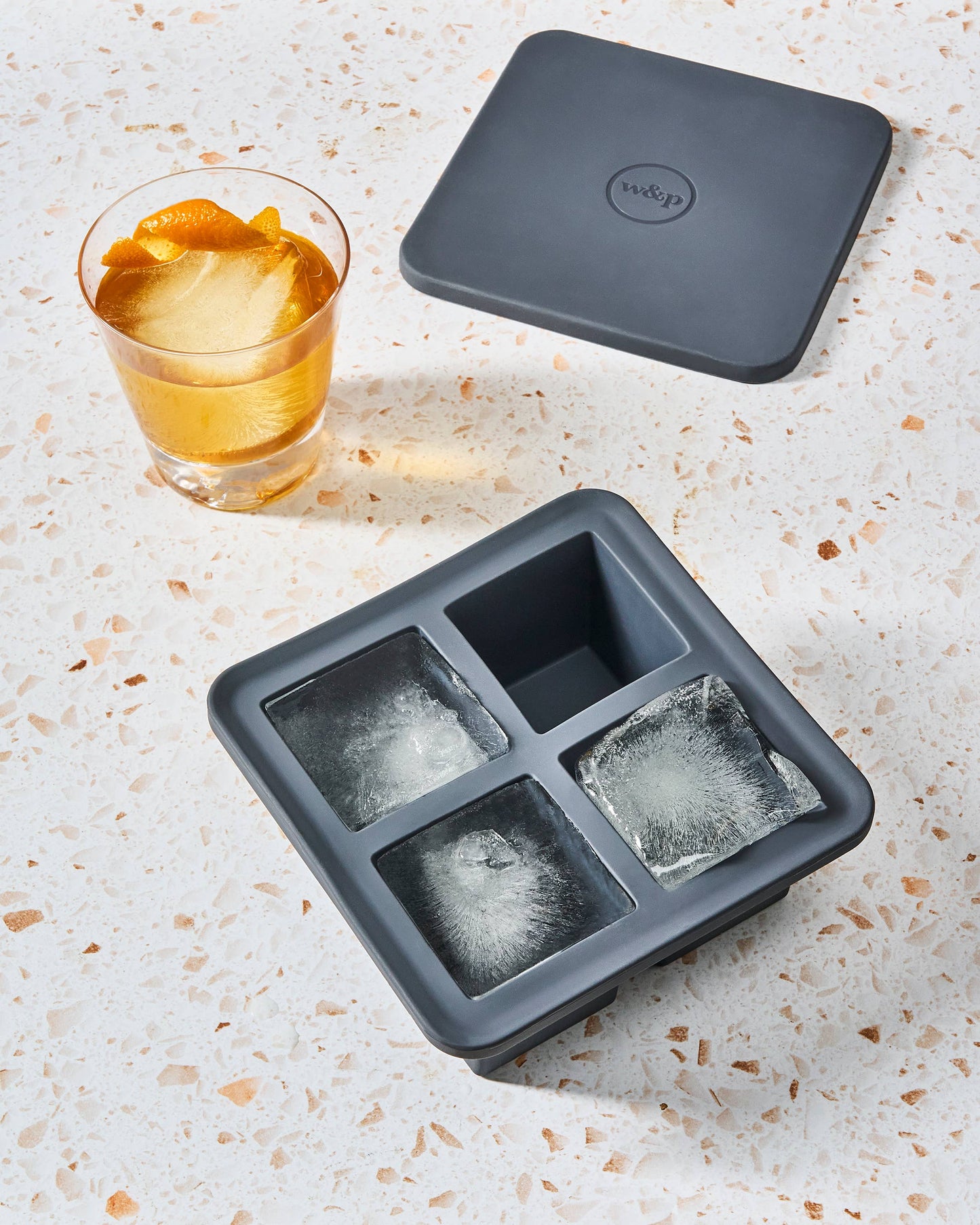 W&P - XL Silicone Cocktail Ice Cube Tray