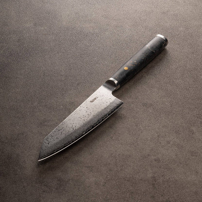 Hazaki Pro Santoku, Maple Burl handle
