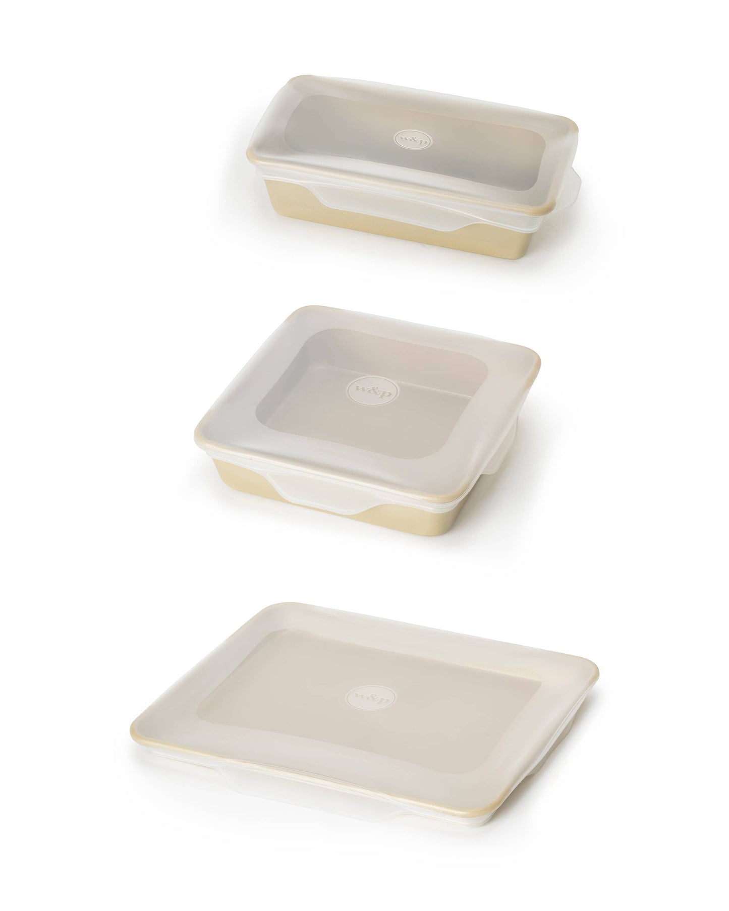 W&P Reusable Silicone Stretch Baking Lids - Set of 3