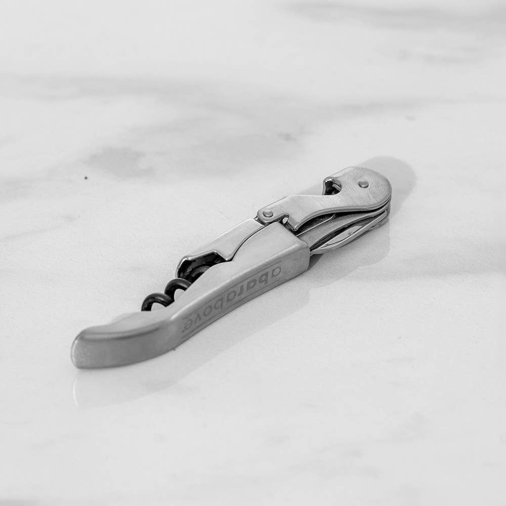 Wine Opener, Stainless Steel & Black