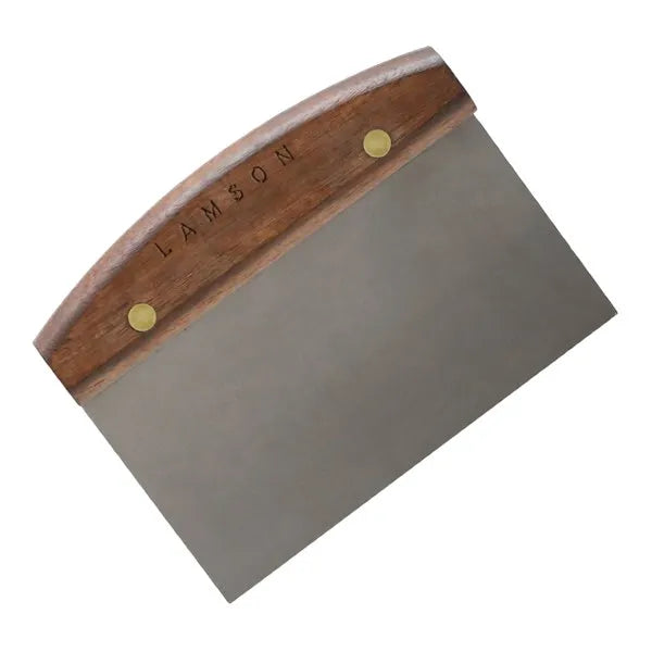 Lamson, Walnut Bench Scraper 4"x6"
