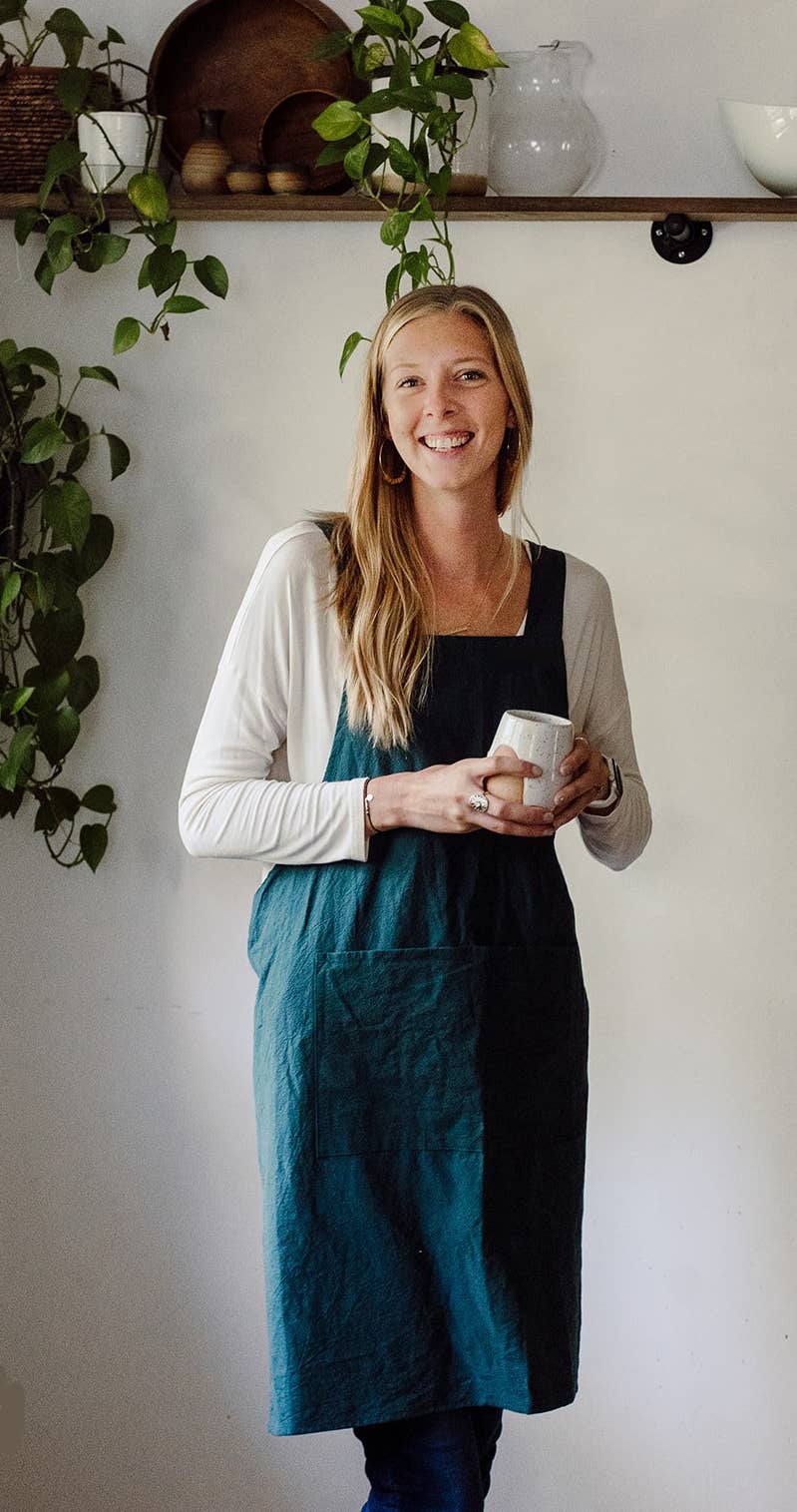 Cate Paper Co Cross Back Apron