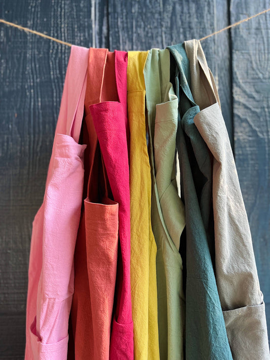 Cate Paper Co Cross Back Apron